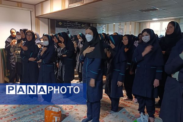 مراسم شهادت حضرت فاطمه (س) در ناحیه دو شهرری 