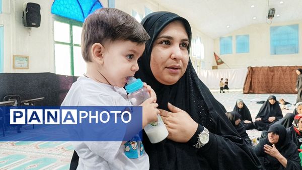  مراسم شیرخوارگان حسینی در شهرستان مارگون