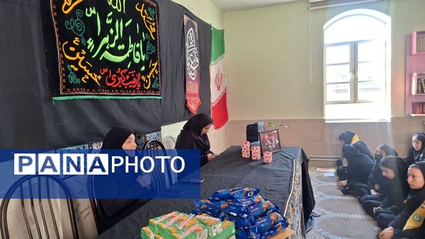 لحظات فاطمی در مدرسه شهید قنبری لاله تبریز