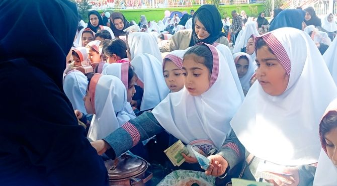 روز خوش‌طعم دانش‌آموزان در جشنواره غذای مدرسه راه نور