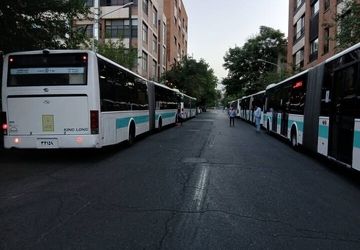 ورود نخستین اتوبوس‌های برقی تولید داخل به ناوگان اتوبوسرانی تهران