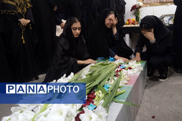 استقبال از شهید گمنام به میزبانی دبیرستان در ادب 