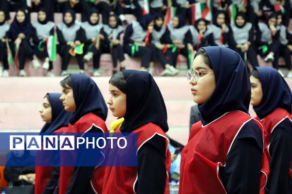 افتتاحیه المپیاد ورزشی درون مدرسه‌ای در آذربایجان غربی