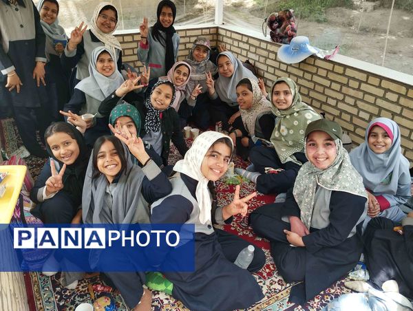 اردوی تفریحی دانش آموزان دبستان شاهد حاج تقی آقا بزرگ در اردوگاه جوادالائمه مشهد