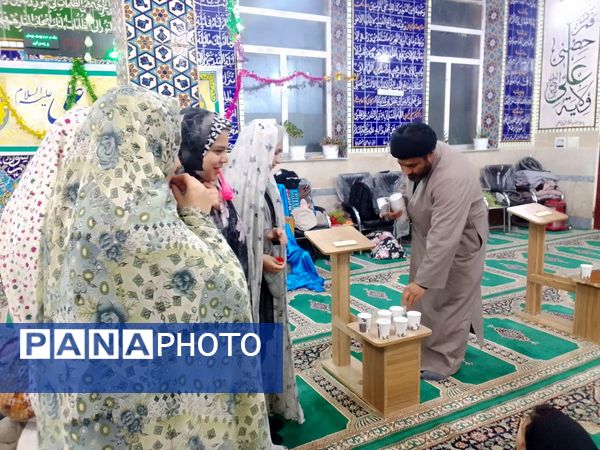 مراسم معنوی اعتکاف در مسجد صاحب الزمان جوادیه