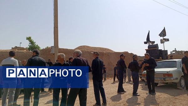 عزاداری مردم روستای جلماجرد در تاسوعای حسینی