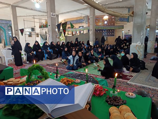 برگزاری برنامه‌ ویژه، به مناسبت ایام فاطمیه در امامزاده نیار اردبیل