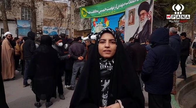 حضور مردم ولایتمدار شهرستان اسفراین در راهپیمایی ۲۲ بهمن