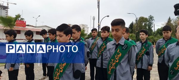 افتتاحیه چایخانه دانش‌آموزی حضرت رضا (ع) در محمودآباد 