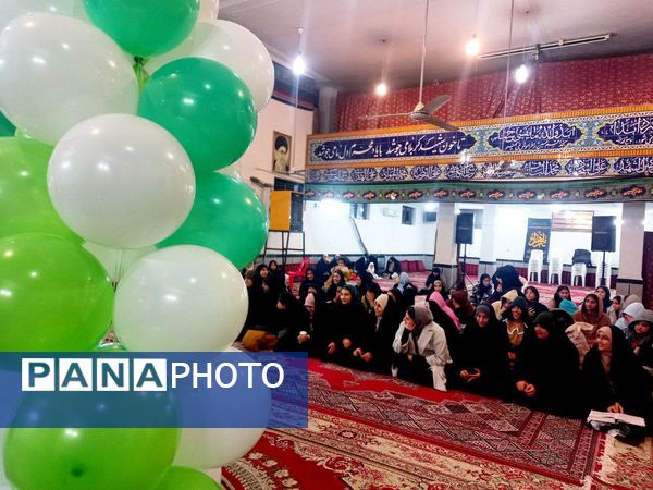 اعتکاف دانش‌آموزی در شهر بهنمیر