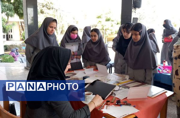 گرامیداشت روز حافظ و خوشنویسی در دبیرستان آرمینه مصلی نژاد ناحیه ۶