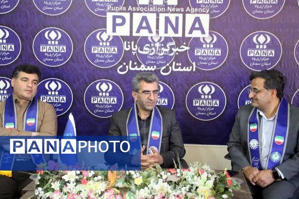 حضور مدیرکل آموزش و پرورش استان سمنان در جمع خبرنگاران پانا شهرستان سمنان