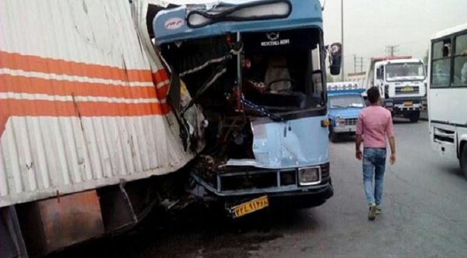 ۵ کشته و ۴۶ مصدوم در سوانح ناوگان حمل‌ونقل عمومی طی ۷۲ ساعت گذشته