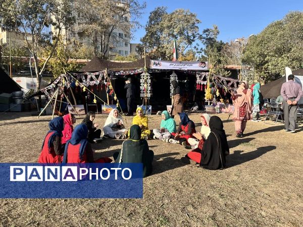 برگزاری جشنواره دانش‌آموزی عشایری خاتم در مشهد الرضا 