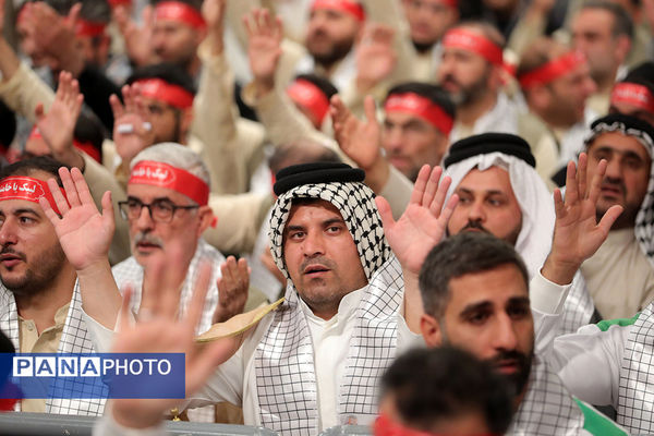 دیدار هزاران نفر از بسیجیان با رهبر معظم انقلاب