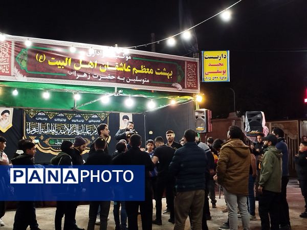 عزاداری محبان حضرت زهرا (س) در کاشمر