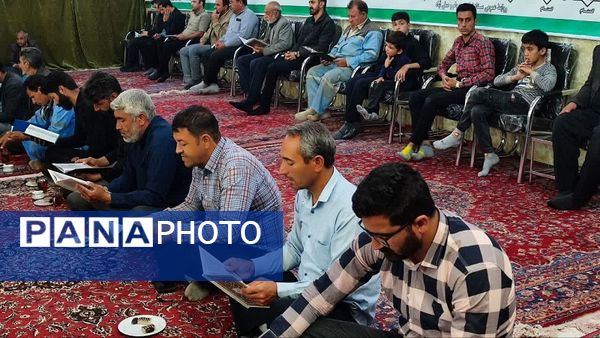 مراسم یادبود شهید آیت الله رئیسی و جمع همراه در شهرستان بام و صفی‌آباد