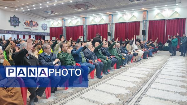 وداع با پیکر مقدس شهید مرزبان