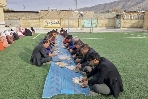 پویش صبحانه سالم در مدارس روستایی شهرستان باشت