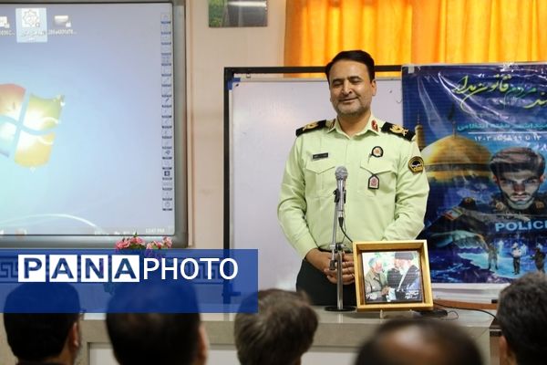 گرامیداشت هفته نیروی انتظامی در تبادکان