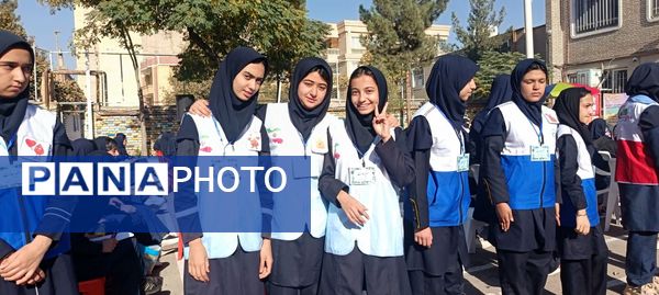 افتتاحیه طرح آهن یاری در دبیرستان کوثر فرهنگیان