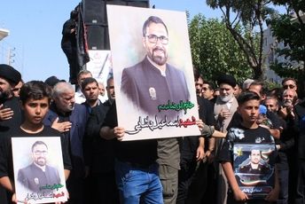 از خاک تا افلاک ؛بدرقه ملکوتی شهید بهارستان