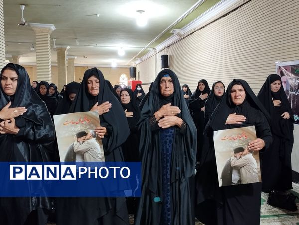  مراسم سوگواری به‌مناسبت شهادت شهدای خدمت در شهرستان چرداول