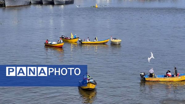 قایقداران بندر انزلی با «کاروان صمود» به ناوگان جهانی آزادگان پیوستند