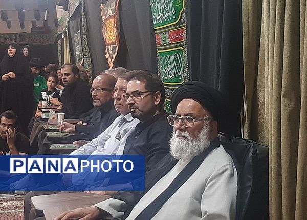 شب تاسوعای حسینی در هیات فرهنگیان نیشابور
