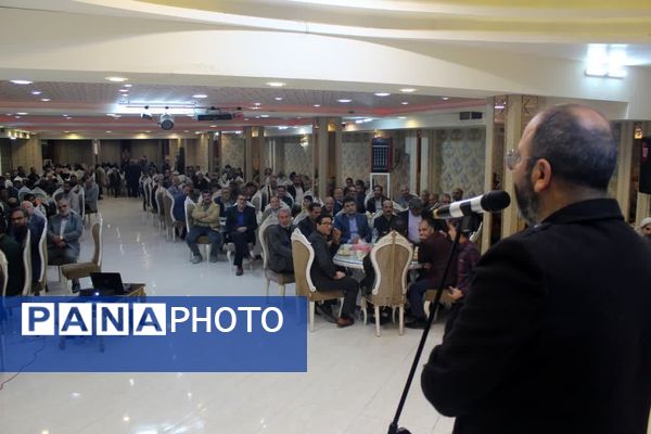 آئین تکریم و تقدیر از خادمین موکب اربعین امام رضا شهرستان سبزوار