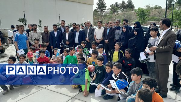 همایش بزرگ دوچرخه‌سواری دانش آموزان مقطع ابتدایی شهرستان تربت حیدریه 
