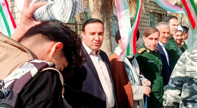 اعزام دانش‌آموزان پسر شهرستان لنده به مناطق عملیاتی جنوب غرب کشور 