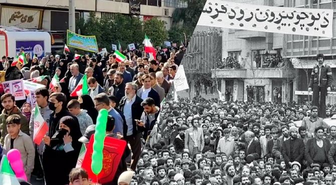 از انقلاب سال ۵۷  تا ۲۲ بهمن سال۱۴۰۳
