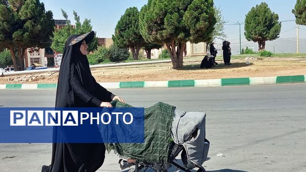 پیاده‌روی جاماندگان اربعین در یاسوج