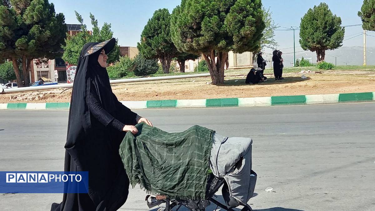 پیادهروی جاماندگان اربعین در یاسوج