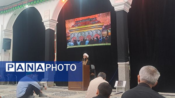 مراسم شب اربعین در مسجد الهادی نیشابور