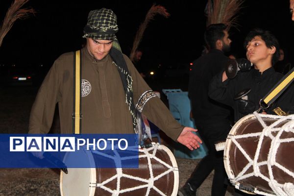 تئاتر دلدادگی در مکان سلسله الذهب نیشابور در شب هفتم محرم 
