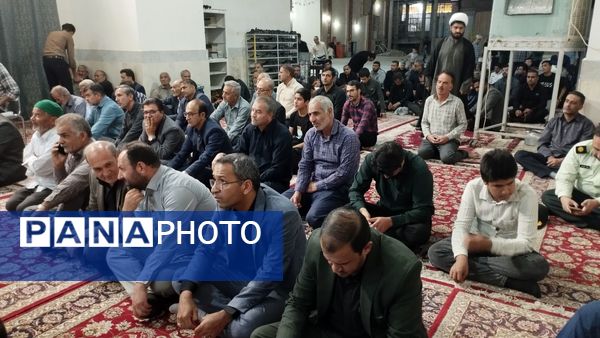 برگزاری مراسم ارتحال امام خمینی ره در خلیل آباد 