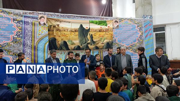  حضور مسئولان آموزش و پرورش در جمع معتکفین دانش‌آموز یاسوج