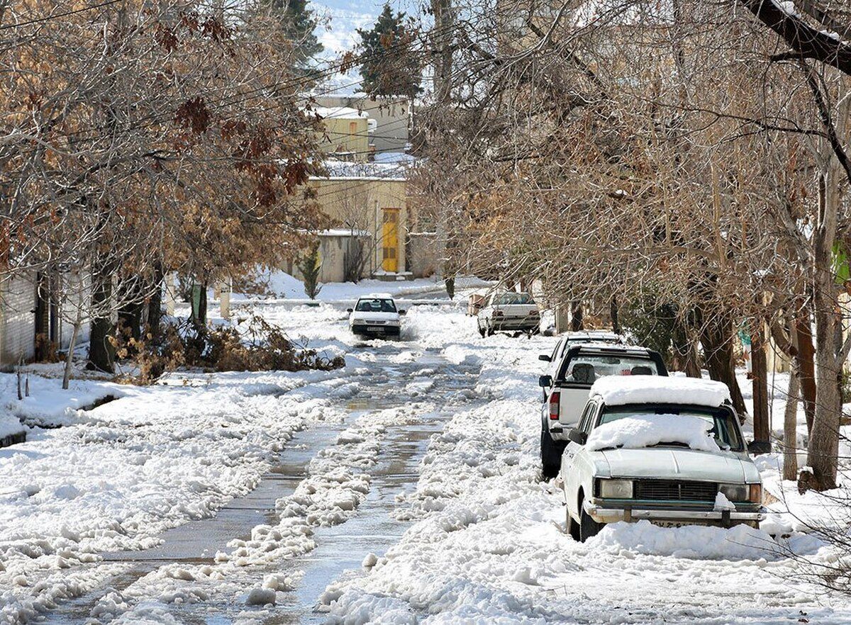 بارش ادامه‌دار برف و باران در ایران