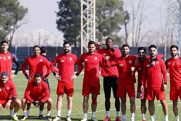 تمرین آدینه پرسپولیس در ورزشگاه آزادی برگزار شد


