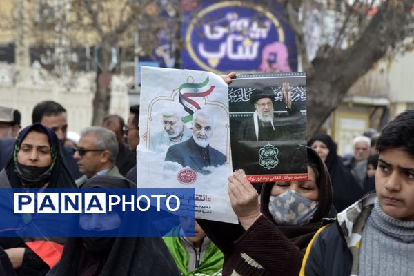 راهپیمایی جمعه نصر در نیشابور