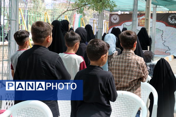 نونهالان، مهمانان ویژه موکب سازمان دانش‌آموزی خراسان رضوی