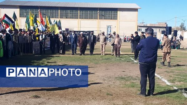 رزمایش اقتدار بسیجیان شهرستان بردسکن 