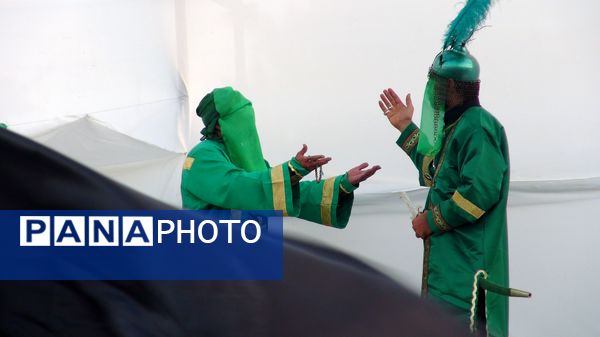 مراسم زیارت عاشورا و تعزیه خوانی سرور و سالار شهیدان در نیشابور
