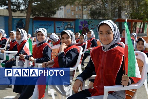 برگزاری المپیاد ورزشی درون مدرسه‌ای در بهارستان‌دو