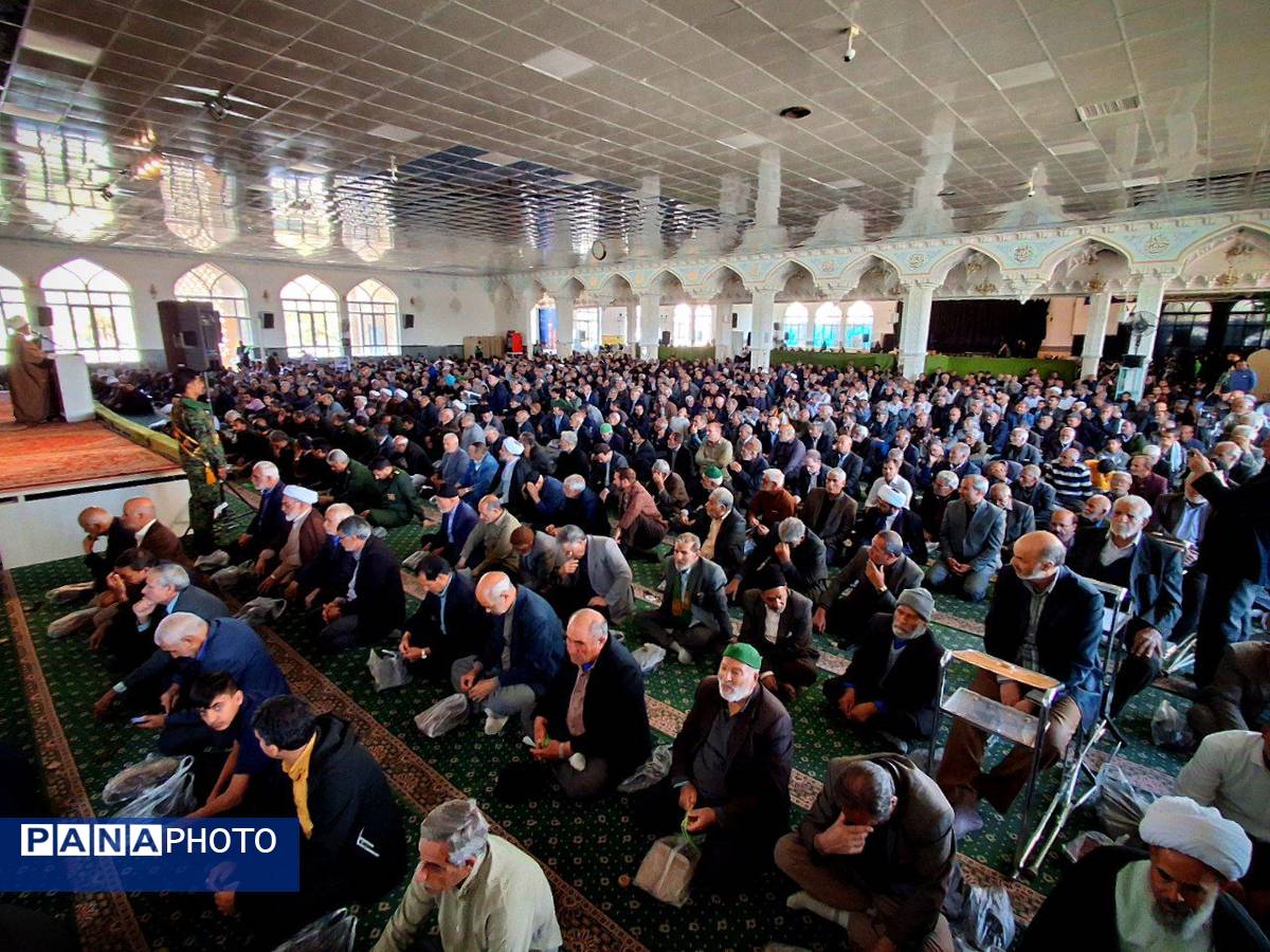 نماز عبادی سیاسی جمعه در شهرستان کاشمر 
