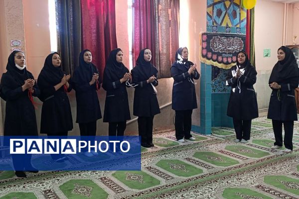 تجلی هنر و خلاقیت دانش‌آموزی در دبیرستات حضرت رقیه ورامین