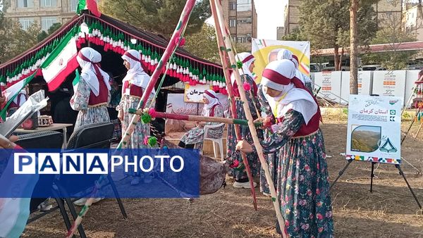 آئین افتتاح بیست و چهارمین اردوی عشایری دانشآموزان دختر سراسر کشور در مشهد