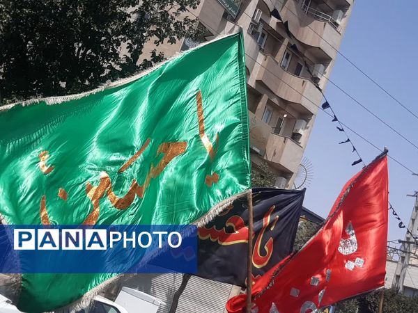 دسته‌های عزاداری در رباط کریم